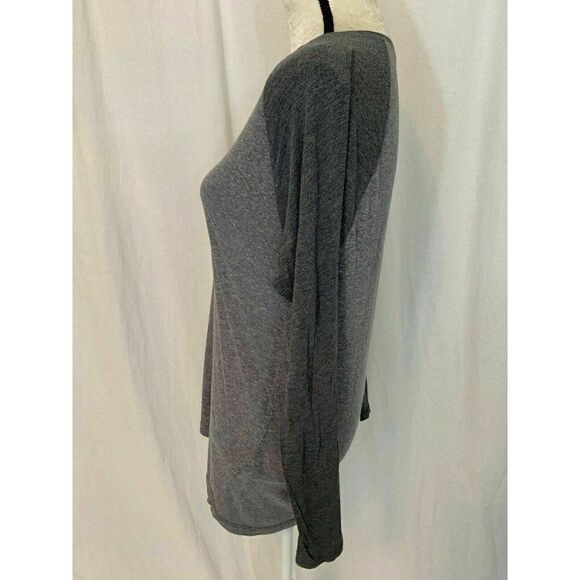 Splendid Mills Womens Solid Gray Long Sleeve Top T Shirt Medium - Picture 4 of 7